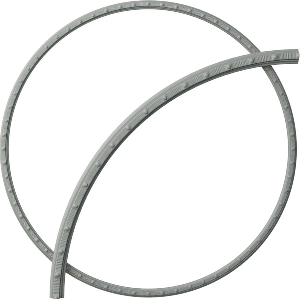 Ekena Millwork 41 3/4-in. OD x 39 3/8-in. ID x 1 1/4-in. W x 3/4-in. P Seville Ceiling Ring Kit CRK42SE - main